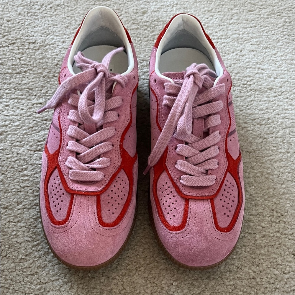 New in Box Alohas Tb.490 Rife Sea Pink Leather Sneakers size 6.5 (37 EU)